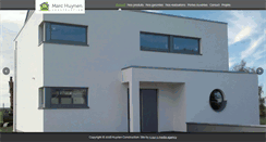 Desktop Screenshot of huynenconstruction.eu